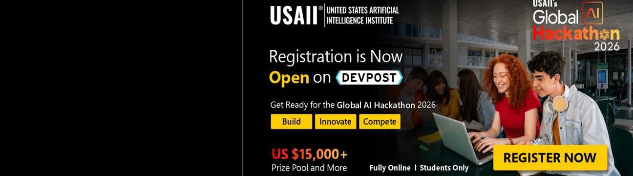 USAII&reg; Global AI Hackathon 2026 is now live on Devpost